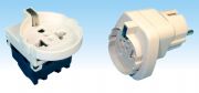 Electromagnetic wave radiation eliminator & EUROPEAN style multi-function receptacle