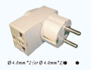 Universal Adaptor(Dual socket)