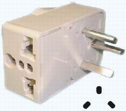 Universal Adaptor(Dual socket)