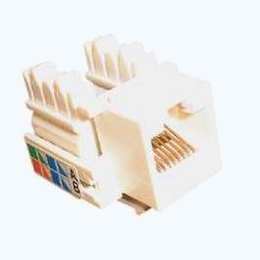 Network jack Inlay way 8 pin