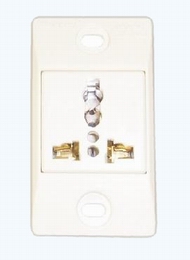Universal receptacle set Screw type(2P+E)