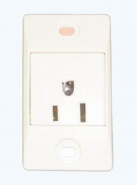 Standard U.S.A receptacle set Screw type(2P+E)