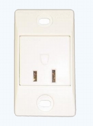 Receptacle set(2P+E)
