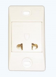 Receptacle set(2P+E)