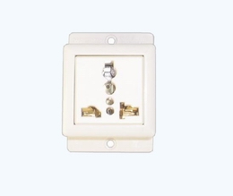 Universal receptacle set(2P+E)