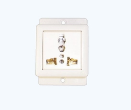 Universal receptacle set(2P+E)