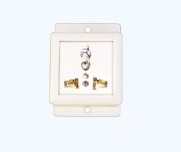 Universal receptacle set Screw type(2P+E)