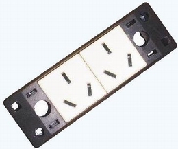 Receptacle set (2P+E)