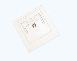 L-shaped safety receptacle set ( 2P+E )