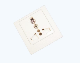 Universal receptacle set(2P+E)
