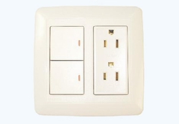 2 Interruptor de banda y 2 juegos receptaacle