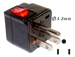 Universal Adaptor(With power switch)
