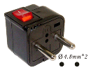 Universal Adaptor(With power switch)