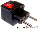 Universal Adaptor(With power switch)