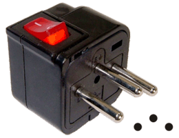 Universal Adaptor(With power switch)