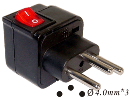 Universal Adaptor(With power switch)