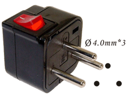 Universal Adaptor(With power switch)