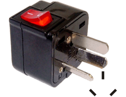 Universal Adaptor(With power switch)