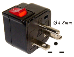 Universal Adaptor(With power switch)
