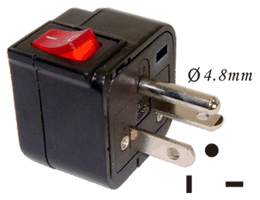Universal Adaptor(With power switch)