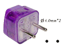 Universal Adaptor(2P+E Ground)
