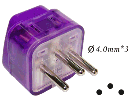Universal Adaptor(2P+E Ground)