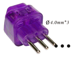 Universal Adaptor(2P+E Ground)