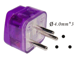 Universal Adaptor(2P+E Ground)