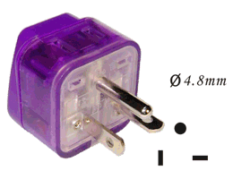 Universal Adaptor(2P+E Ground)