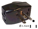 Universal Adapter(3 receptacle)