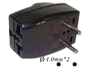 Universal Adapter(3 receptacle)