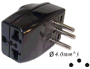 Universal Adapter(3 receptacle)
