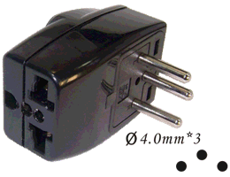Universal Adapter(3 receptacle)