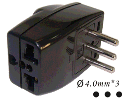 Universal Adapter(3 receptacle)