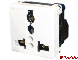 Universal receptacle ( 2P+E )