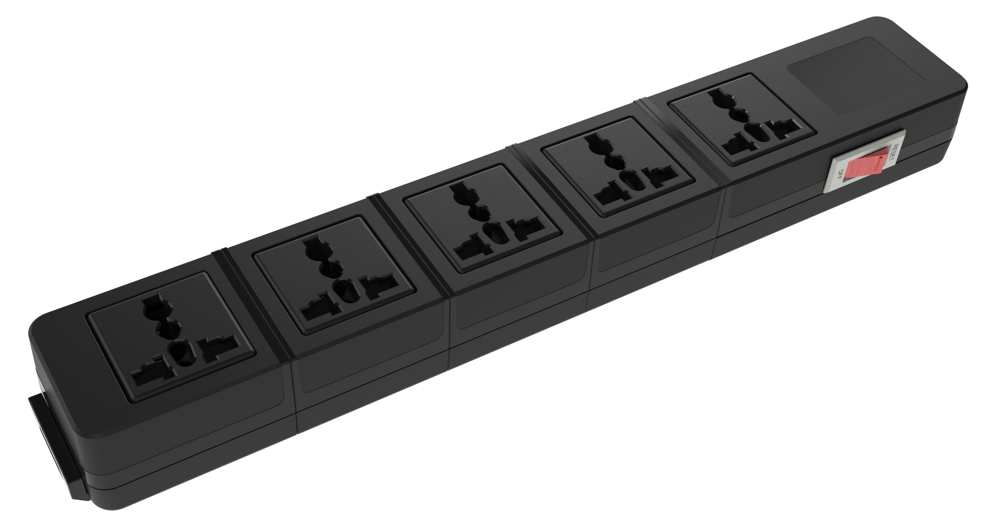 Modular multifunctional extension socket, YP-RB4S-I