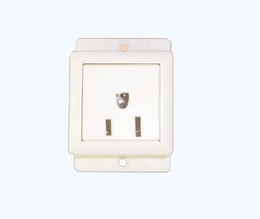 Standard U.S.A receptacle set (2P+E)
