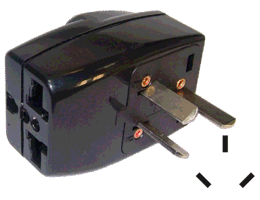 Universal Adapter(3 receptacle)