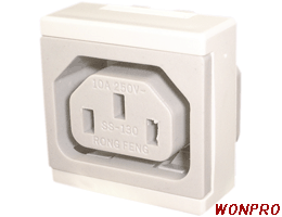 IEC female receptacle